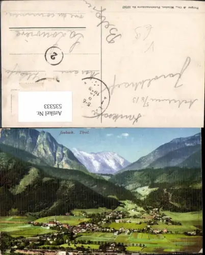 535333,Jenbach bei Schwaz pub Purger Co. 10747
