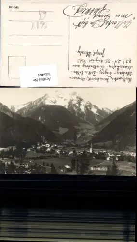 535465,Foto-Ak Mairhofen Mayrhofen Zillertal