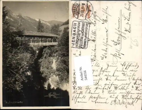 544556,Teufelsbrücke b. Jenbach Finkenberg Persal Dornau Mayrhofen