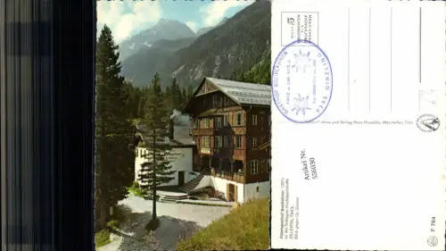 556030,Zillertal Ginzling Gasthaus Breitlahner