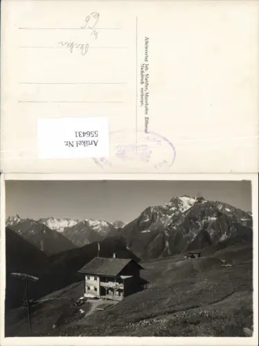 556431,tolle Foto-AK Mayrhofen Hütte Penken Schwaz Ginzling