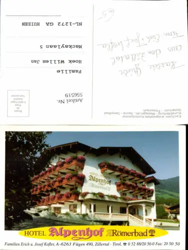 556519,Fügen im Zillertal Hotel Alpenhof