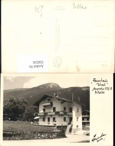 556526,tolle Foto-AK Mayrhofen im Zillertal Pension Haberl pub Hruschka 2042