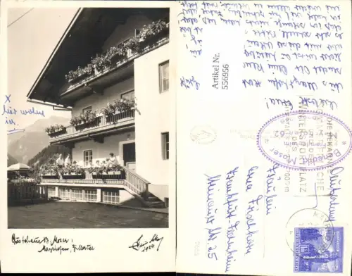 556956,Mayrhofen im Zillertal Gästehaus Moser Pension pub Hruschka 1924