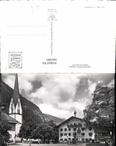 566580,Foto Ak Mayrhofen Zillertal Gasthof Kramerwirt