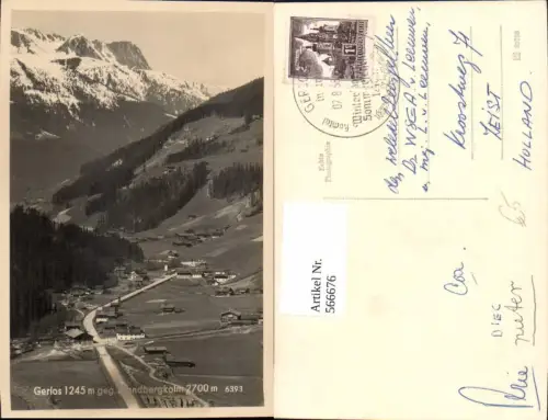 566676,Foto Ak Gerlos geg. Brandbergkolm