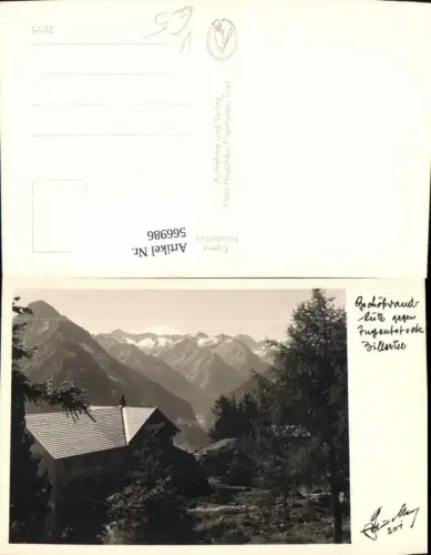 566986,Foto Ak Gschösswandhaus Mayrhofen pub Hans Hruschka 201