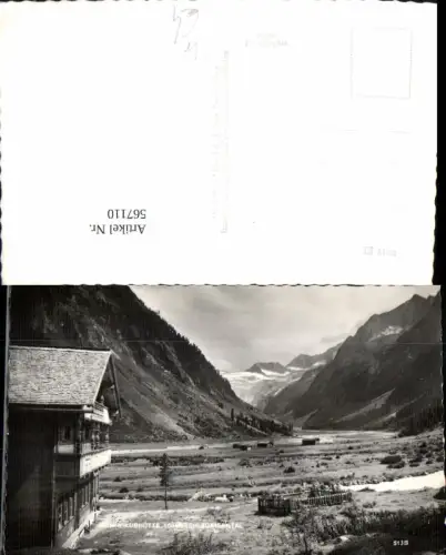 567110,Foto Ak Dominikushütte Schlegeisental Finkenberg