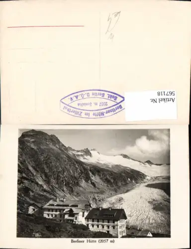 567118,Berliner Hütte Zillertaler Alpen Mayrhofen