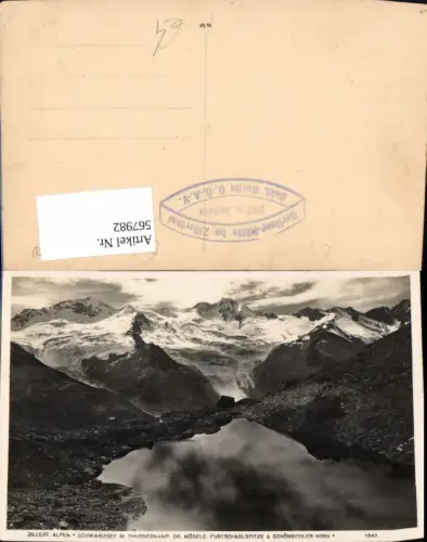 567982,Schwarzensee Zillertaler Alpen Ginzling Dornauberg-Ginzling