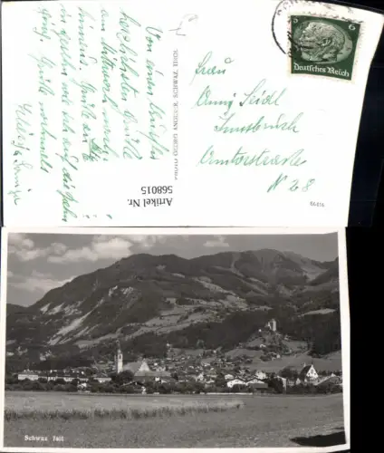 568015,Foto Ak Schwaz Totale
