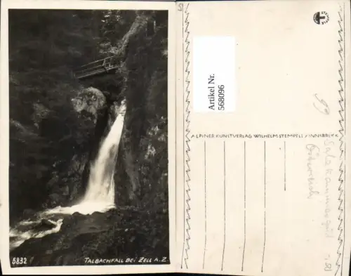 568096,Talbach Wasserfall Zellberg Zillertal