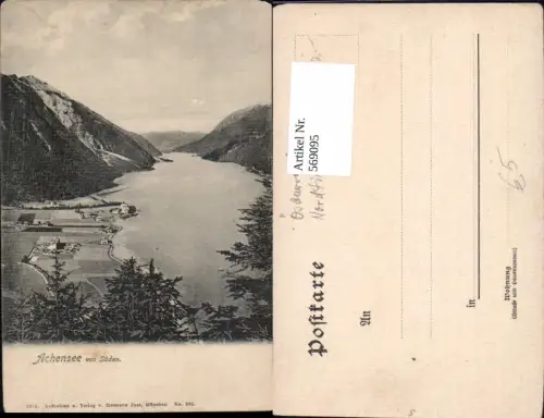 569095,Achensee v. Süden Eben am Achensee Pertisau