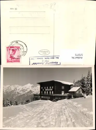 573771,Foto Ak Alpengasthof Gamstein b. Schwaz
