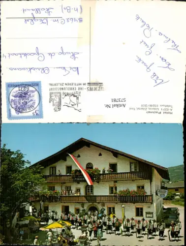 573781,Uderns Zillertal Hotel Pachmair Musikkapelle Tracht