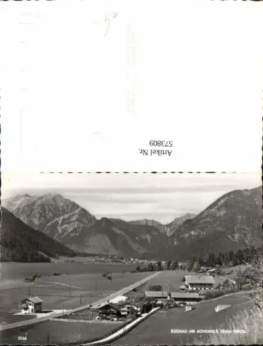573809,Foto Ak Buchau a. Achensee Maurach Eben am Achensee