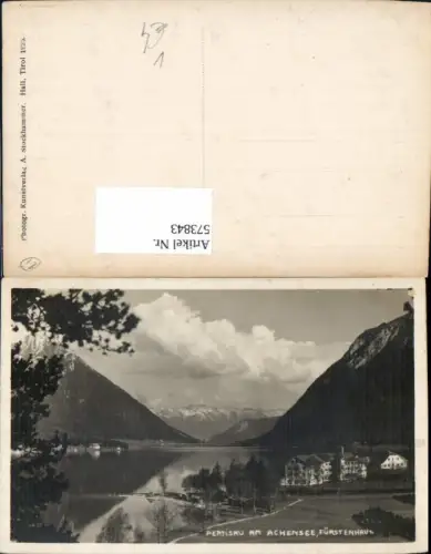 573843,Pertisau a. Achensee Eben am Achensee pub A. Stockhammer