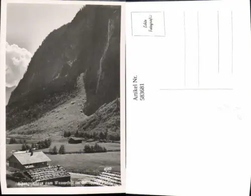 583681,Foto Ak Alpengasthaus z. Wasserfall i. Stilluptal b. Mayrhofen