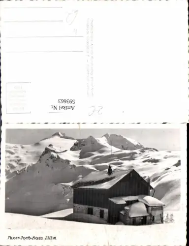 593663,Tuxerjochhaus Tux Hintertux