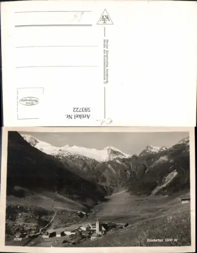 593722,Foto Ak Hintertux Tux Totale