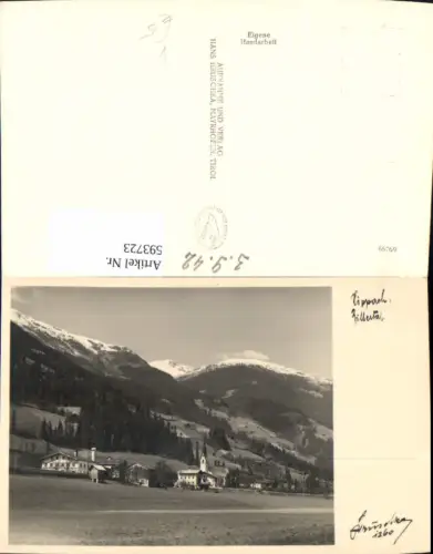 593723,Foto Ak Hippach Zillertal pub Hruschka 1260