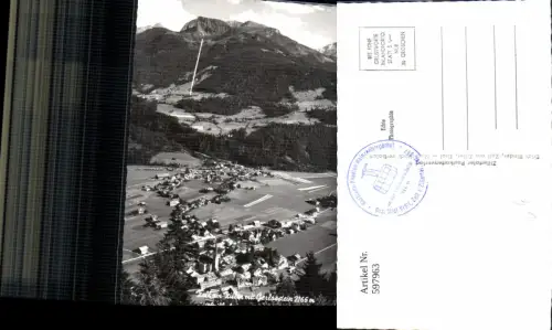597963,Foto Ak Zell a. Ziller m. Gerlosstein m. Seilbahn