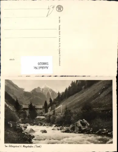 598020,Im Zillergrund b. Mayrhofen Zillertal