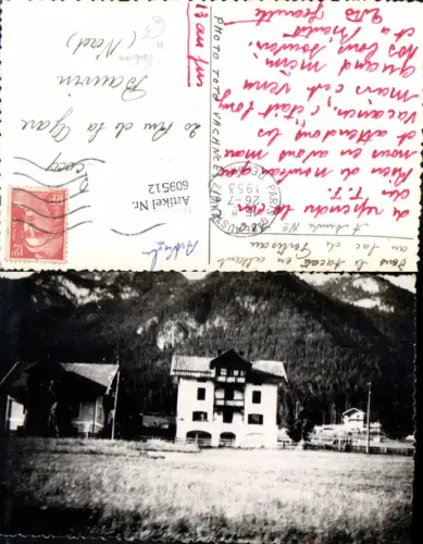 609512,tolle Foto-AK Pertisau am Achensee Seehof Achenkirch Hotel