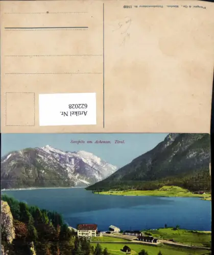 622028,Seespitz a. Achensee Maurach Eben a. Achensee pub Purger Co 11639