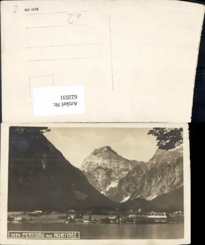 622031,Foto Ak Pertisau a. Achensee Eben a. Achensee Ansicht