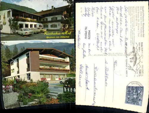 622094,Mehrbild Ak Stumm i. Zillertal Rissbacher Hof