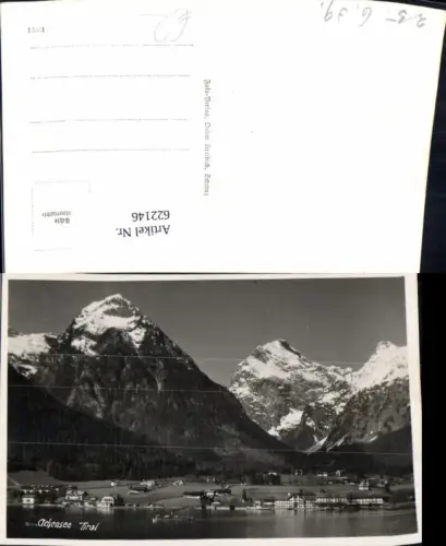 622146,Foto Ak Achensee Pertisau Eben a. Achensee Schiff Dampfer