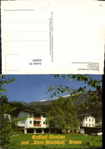 636890,Stans Tirol Gasthof Zum Alten Marschall