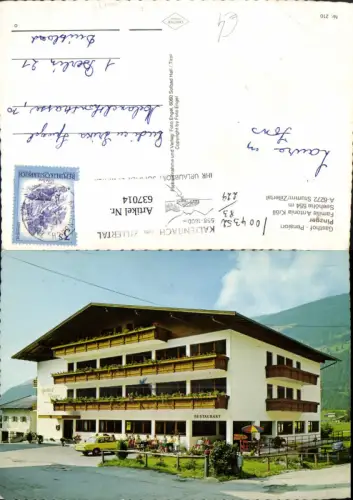 637014,Stumm Zillertal Kaltenbach Gasthof Pension Pinzger