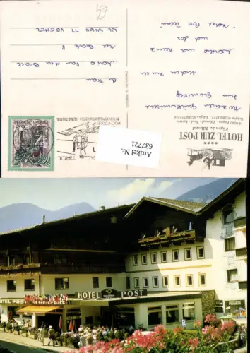 637721,Fügen Zillertal Hotel zur Post
