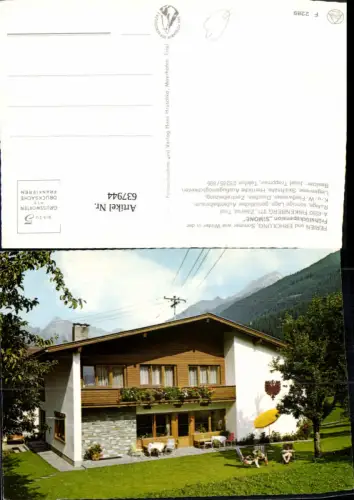 637944,Finkenberg Zillertal Frühstückspension Simone