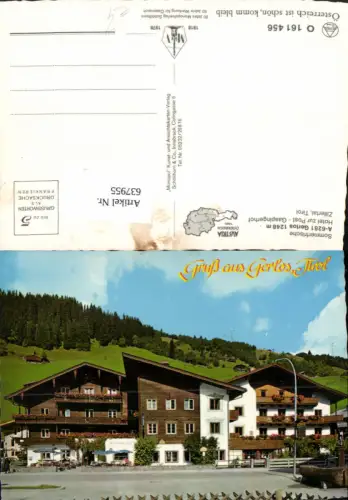 637955,Gerlos Hotel zur Post Gaspingerhof Zillertal