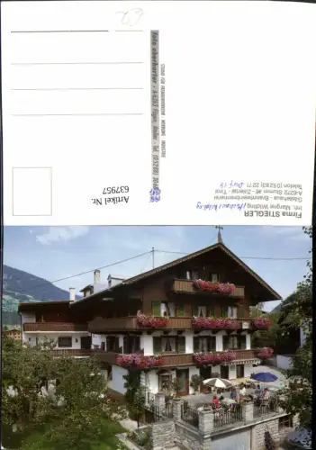 637957,Stumm Zillertal Firma Stiegler Wildling Gästehaus