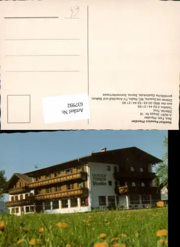 637992,Strass im Zillertal Gasthof Pension Pfandler