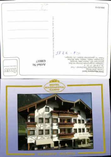 638017,Mayrhofen Zillertal Hotel Magdalena Garni