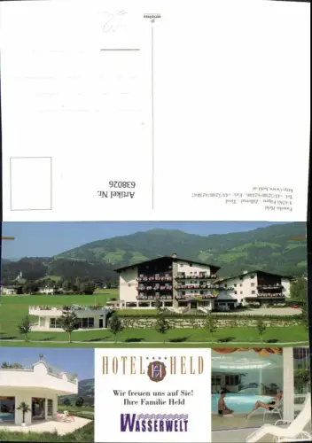 638026,Mehrbild Ak Fügen Zillertal Hotel Held