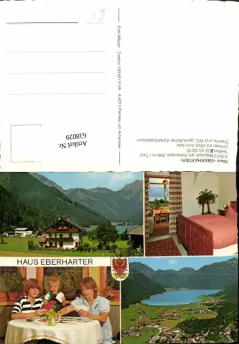 638029,Mehrbild Ak Maurach a. Achensee Haus Eberharter Eben am Achensee