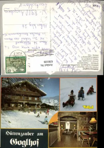 638109,Mehrbild Ak Fügenberg Gasthaus Goglhof