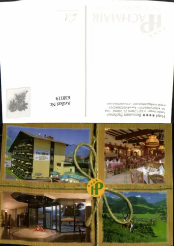 638119,Mehrbild Ak Uderns Zillertal Hotel Pachmair