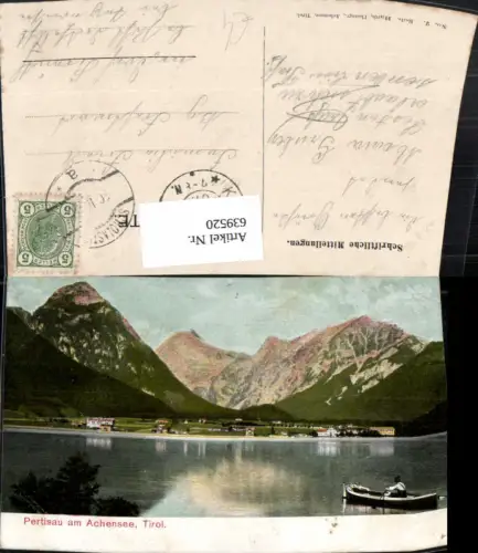 639520,Pertisau Eben a. Achensee Ruderboot Boot