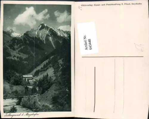 643448,Zillergrund b. Mayrhofen