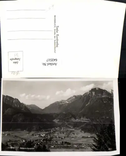 643517,Foto Ak Jenbach i. Tirol Gesamtansicht