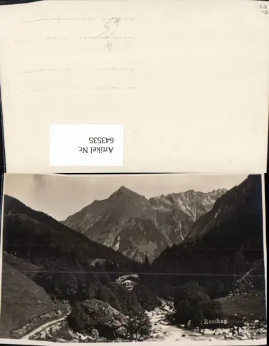 643535,Foto Ak Rosshag Finkenberg