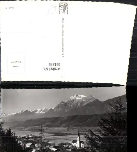 651349,Foto Ak Weer Karwendel