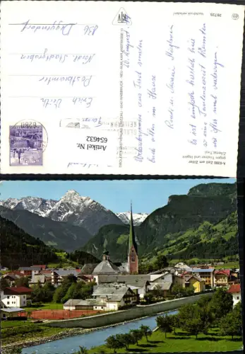 654632,Zell am Ziller Zillertal Ansicht mit Kirche